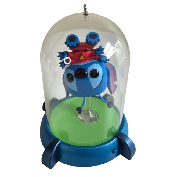 Hallmark Other - Funko Stitch Hallmark Terrarium Ornament With Glass Dome Display 2025 Disney
